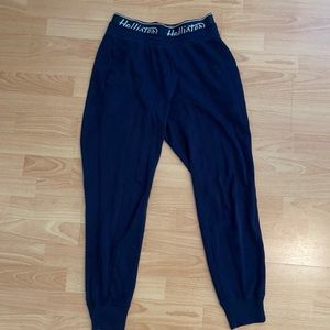 Hollister Navy Blue Sweatpants
